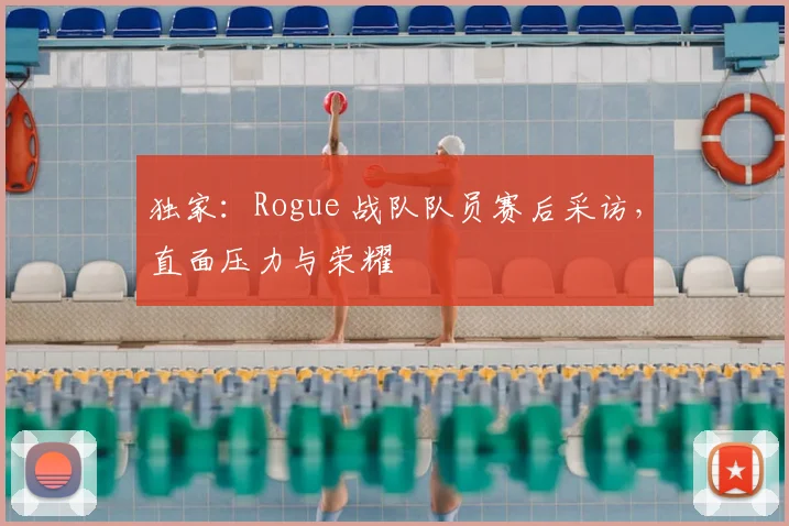 独家：Rogue 战队队员赛后采访，直面压力与荣耀